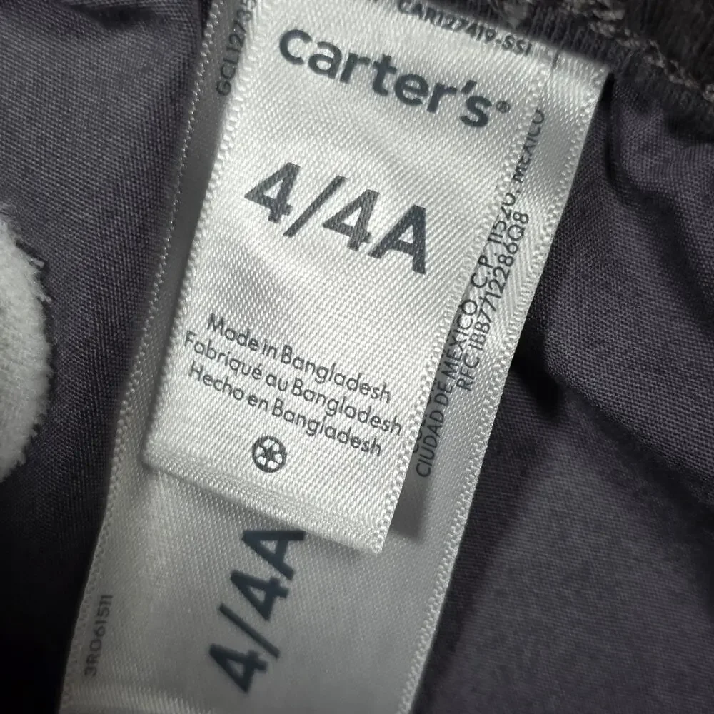 Carters Osh Kosh Boys 4/4A Lot Of 2 Tank Tops & Joggers Pants
